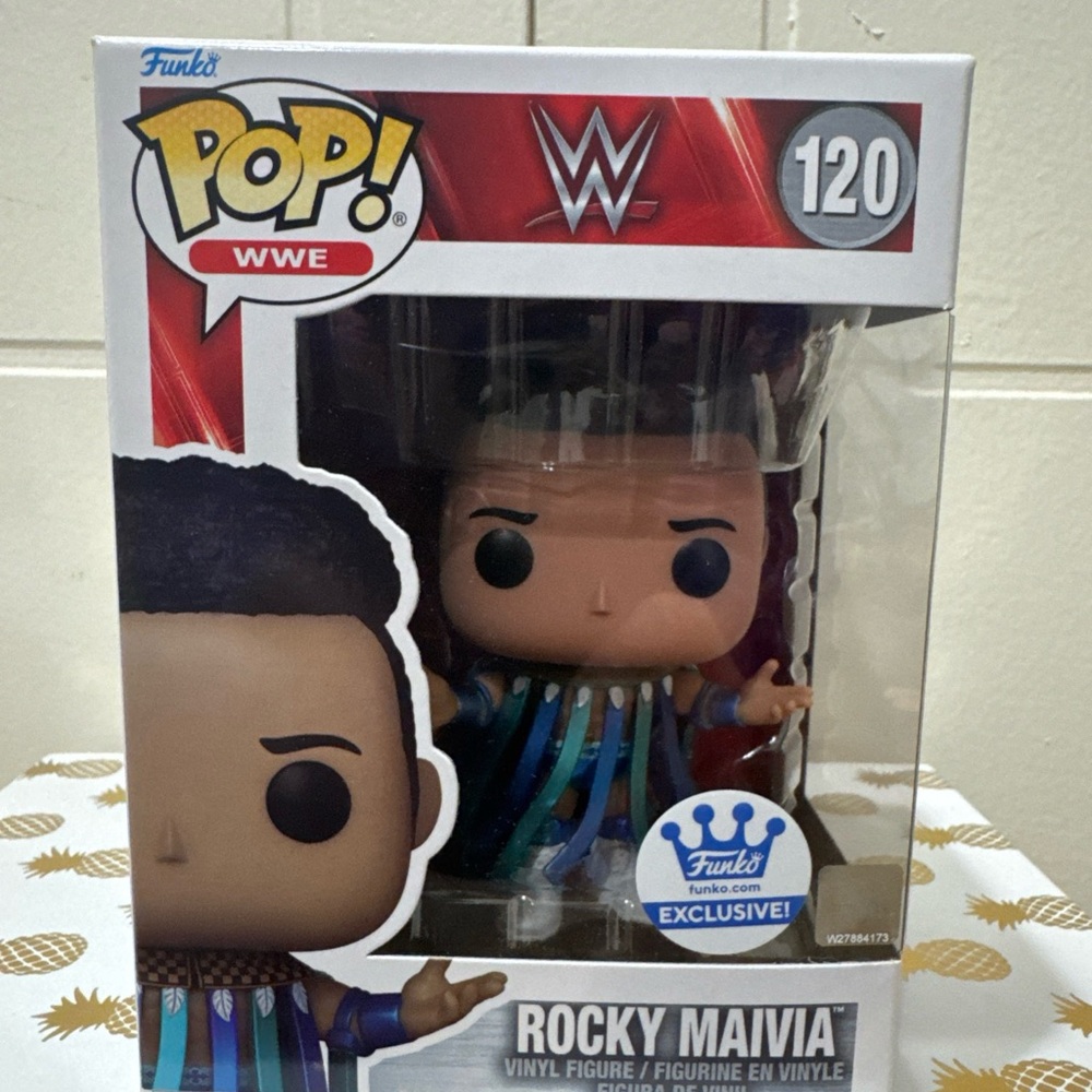 Funko Pop WWE The Rock EE Exclusive #120